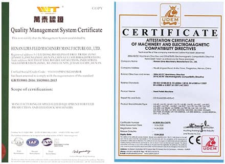 Certification